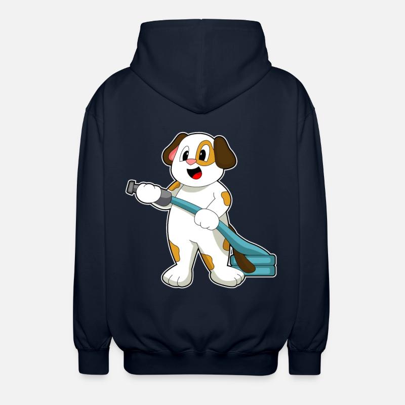 Extincteur pompier chien - Veste à capuche unisexe - marine