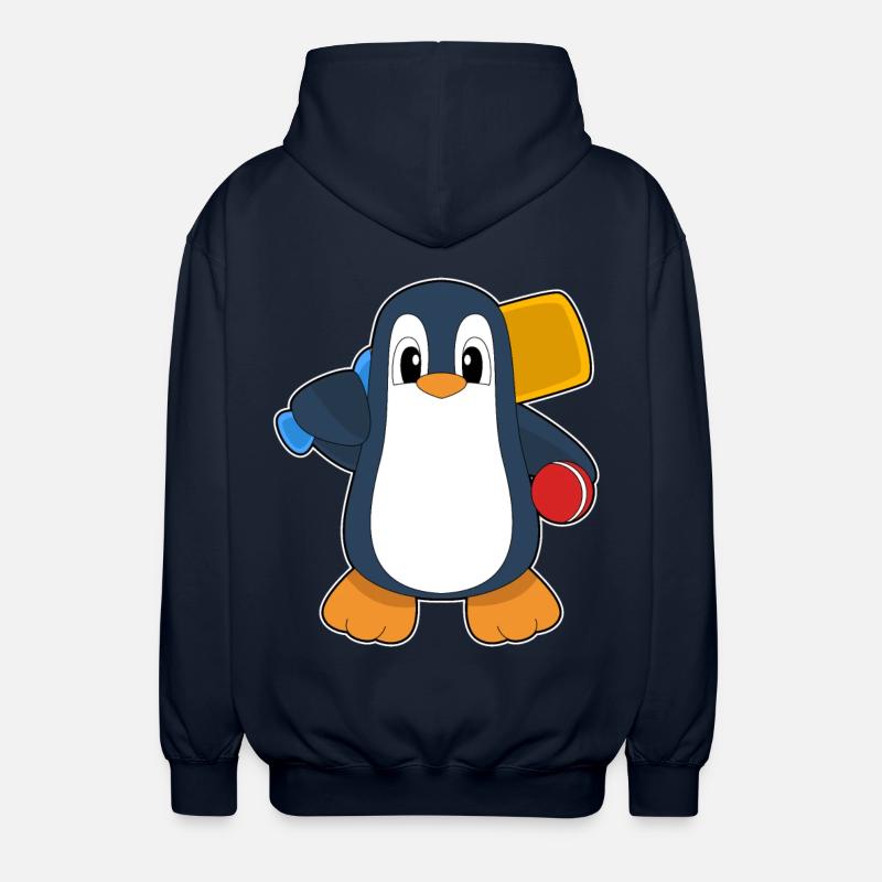 Penguin Cricket Cricket Batte - Veste à capuche unisexe - marine