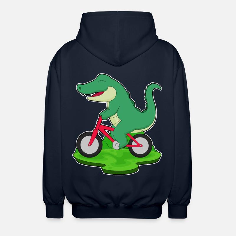 Vélo crocodile - Veste à capuche unisexe - marine