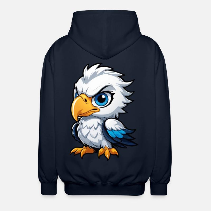Cheeky Eagle Chick - Unisex Kapuzenjacke - Navy
