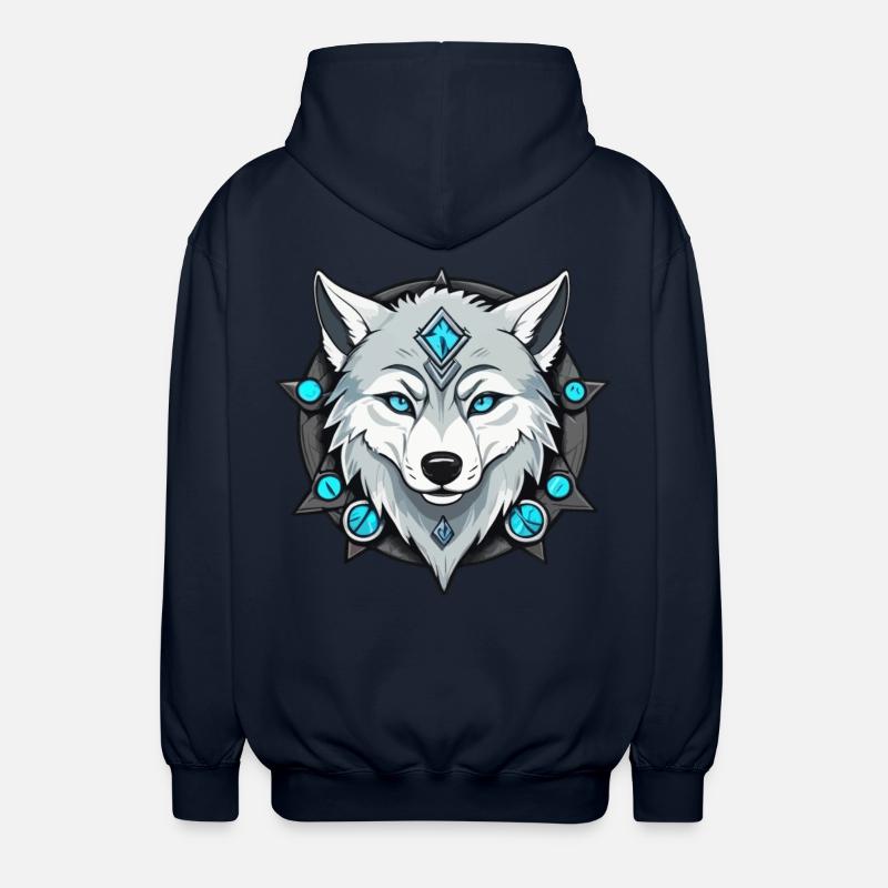 Eiswolf - Unisex Kapuzenjacke - Navy