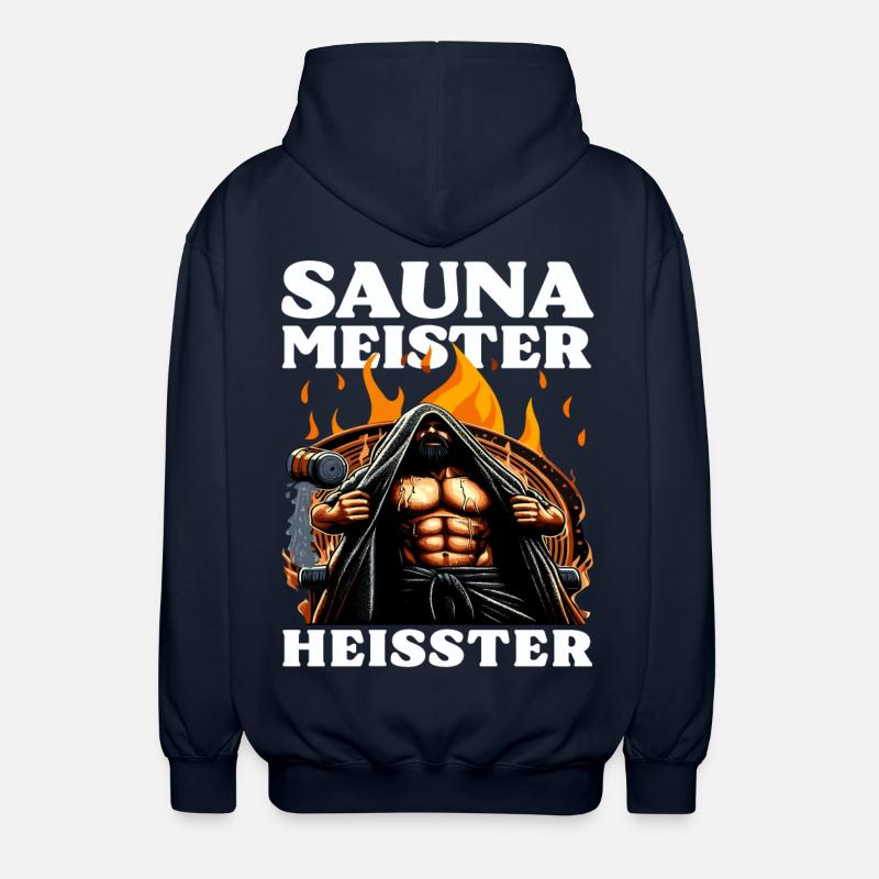 Sauna Master Heisser - Infusion Master - Unisex Hooded Jacket - navy
