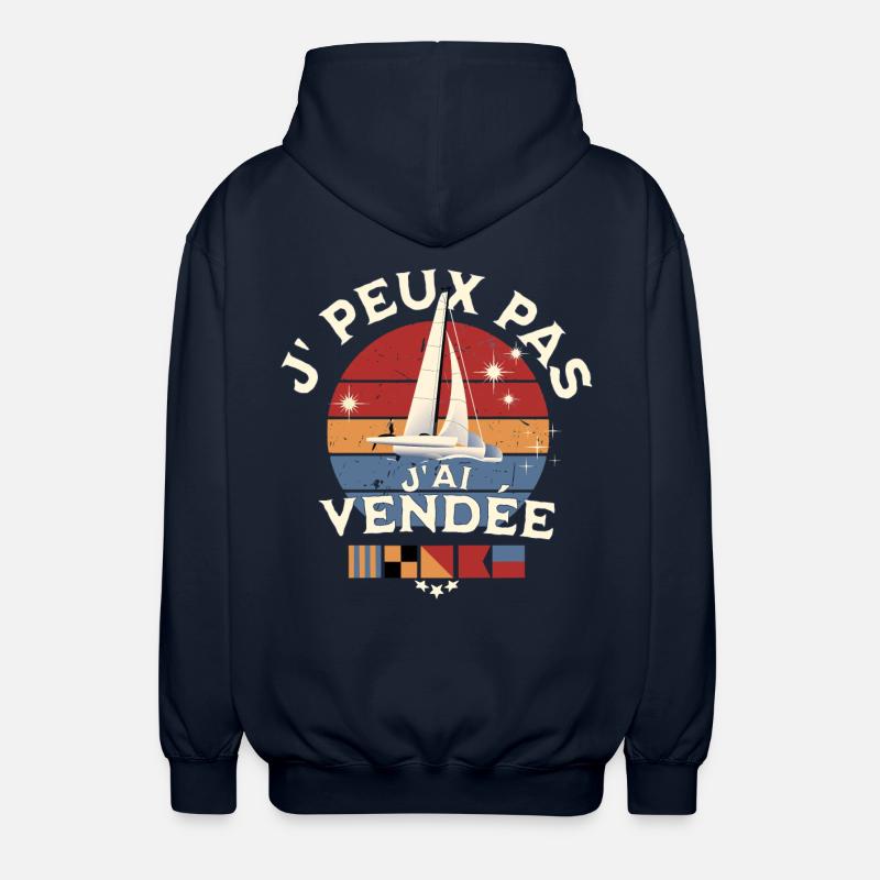 J'peux pas j'ai Vendée Glb - Veste à capuche unisexe - marine