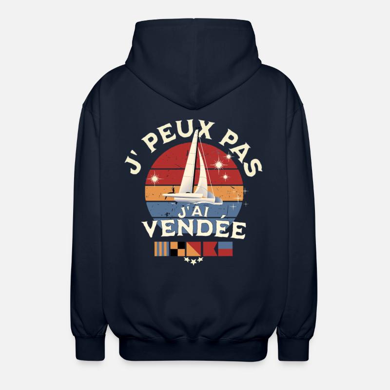 J'peux pas j'ai Vendée Glb - Veste à capuche unisexe - marine