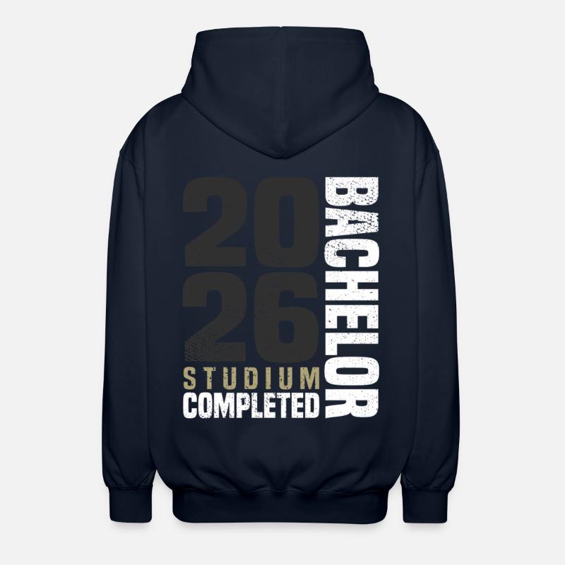 Programme de licence 2026 - Veste à capuche unisexe - marine