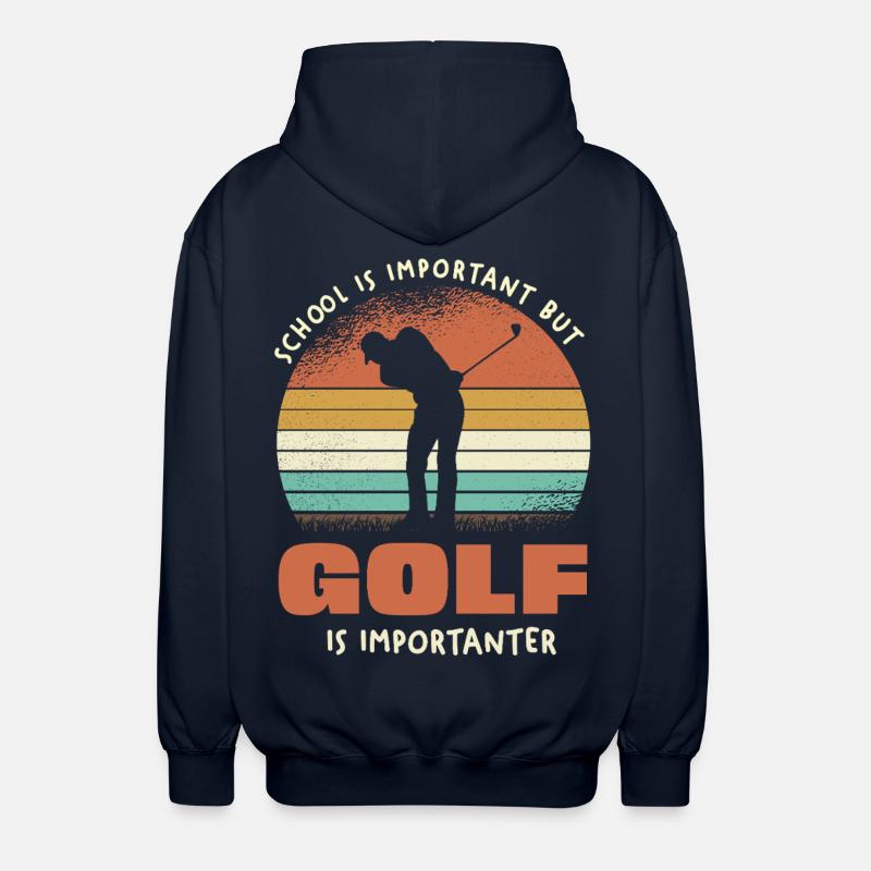 Le golf est plus important - Veste à capuche unisexe - marine