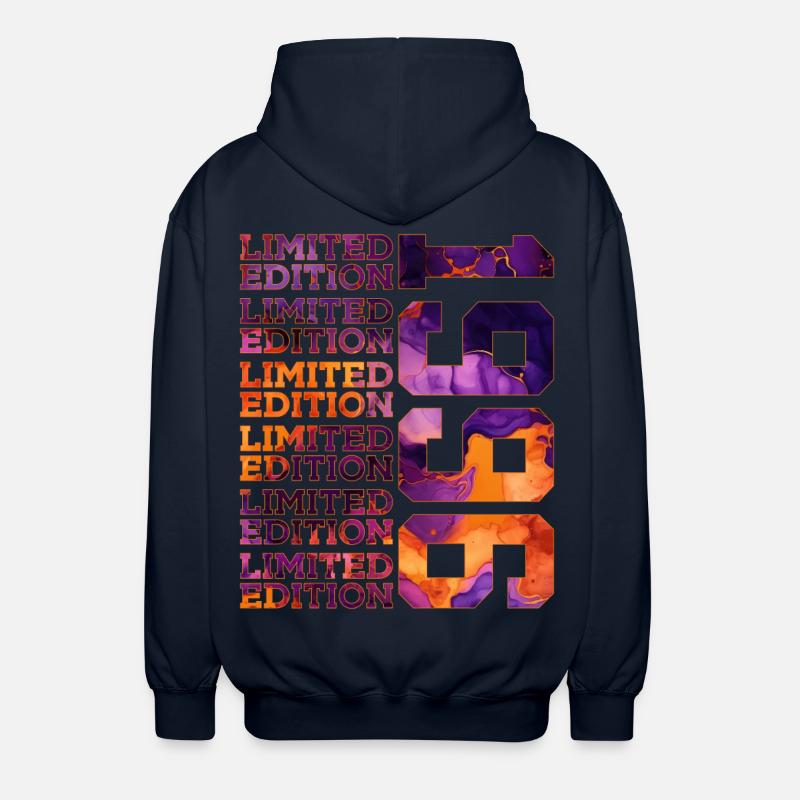 30E ÉDITION LIMITÉE ANNIVERSAIRE 1996 - Veste à capuche unisexe - marine