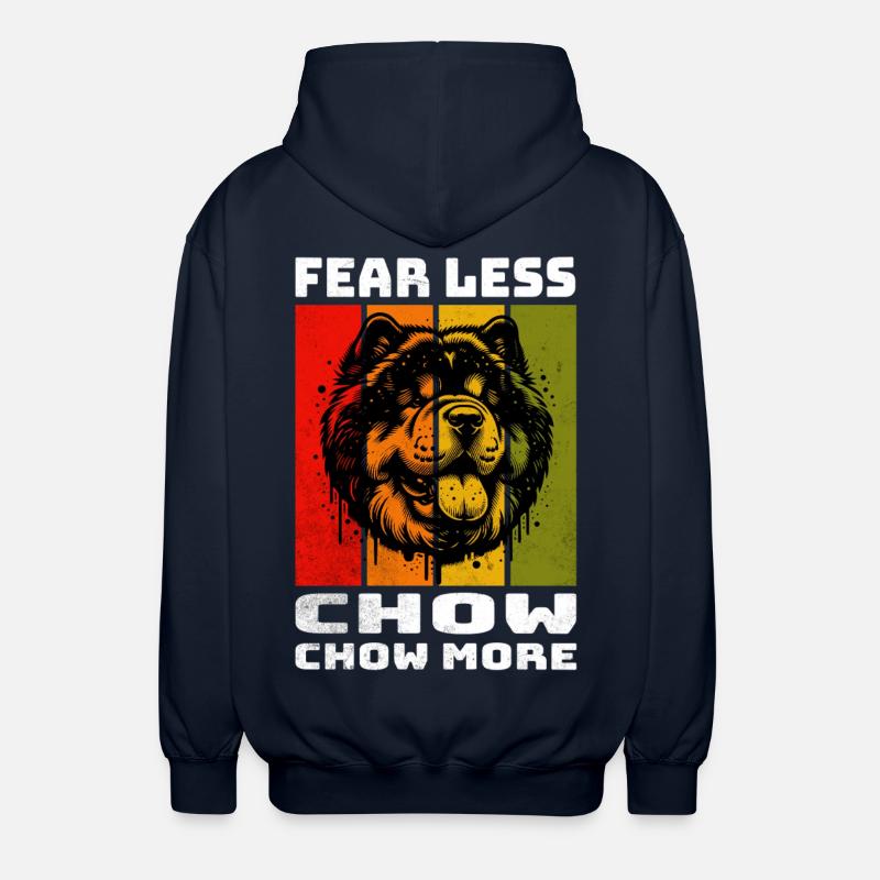 Chow Chow Chowchow - Unisex Kapuzenjacke - Navy