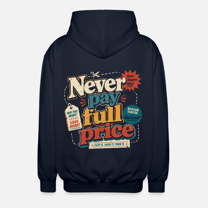 Coupons de réduction - Veste à capuche unisexe - marine