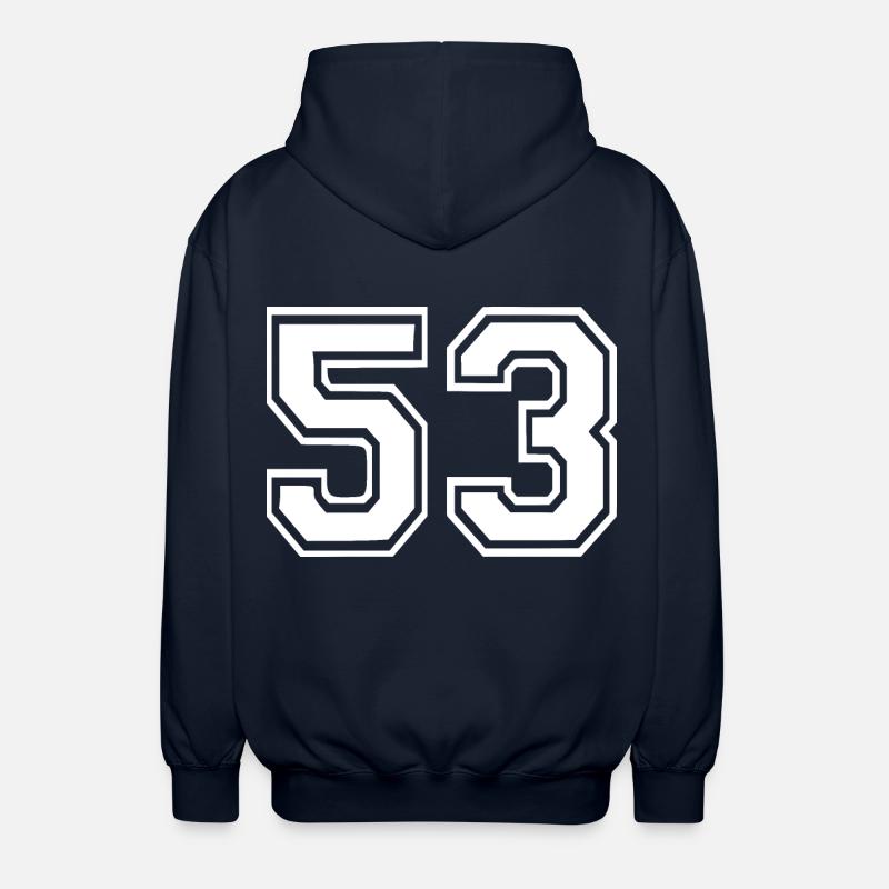 53 - Unisex Kapuzenjacke - Navy