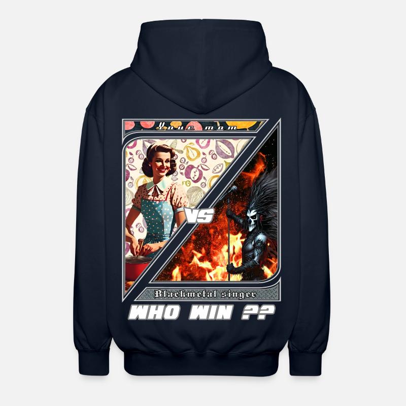 Duel Retro Metal Moderne - Veste à capuche unisexe - marine