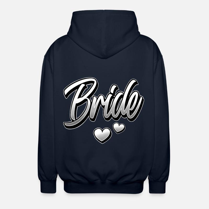 Braut - Unisex Kapuzenjacke - Navy