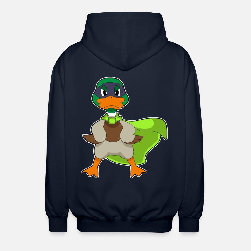 Cap Duck Hero - Veste à capuche unisexe - marine