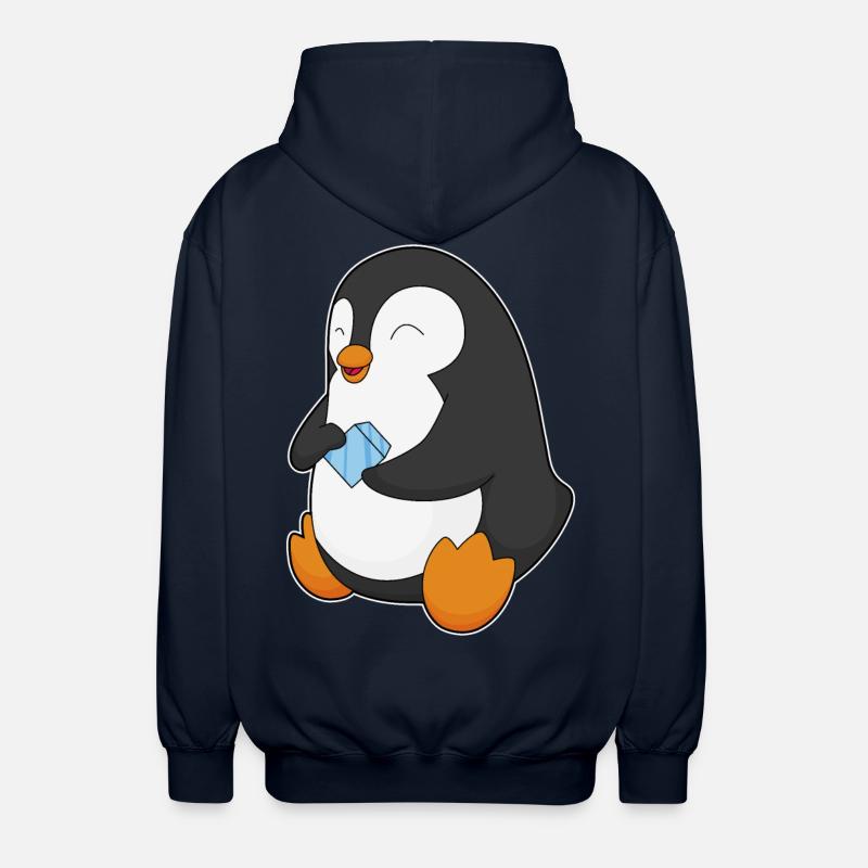 Penguin - Veste à capuche unisexe - marine