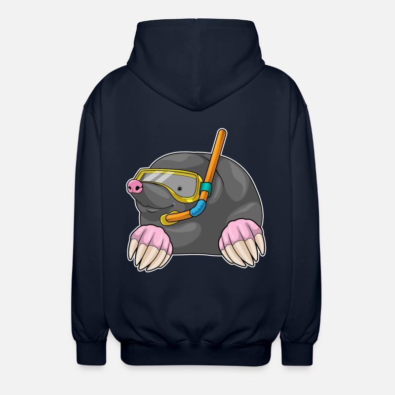 Mole Diver Snorkel - Veste à capuche unisexe - marine