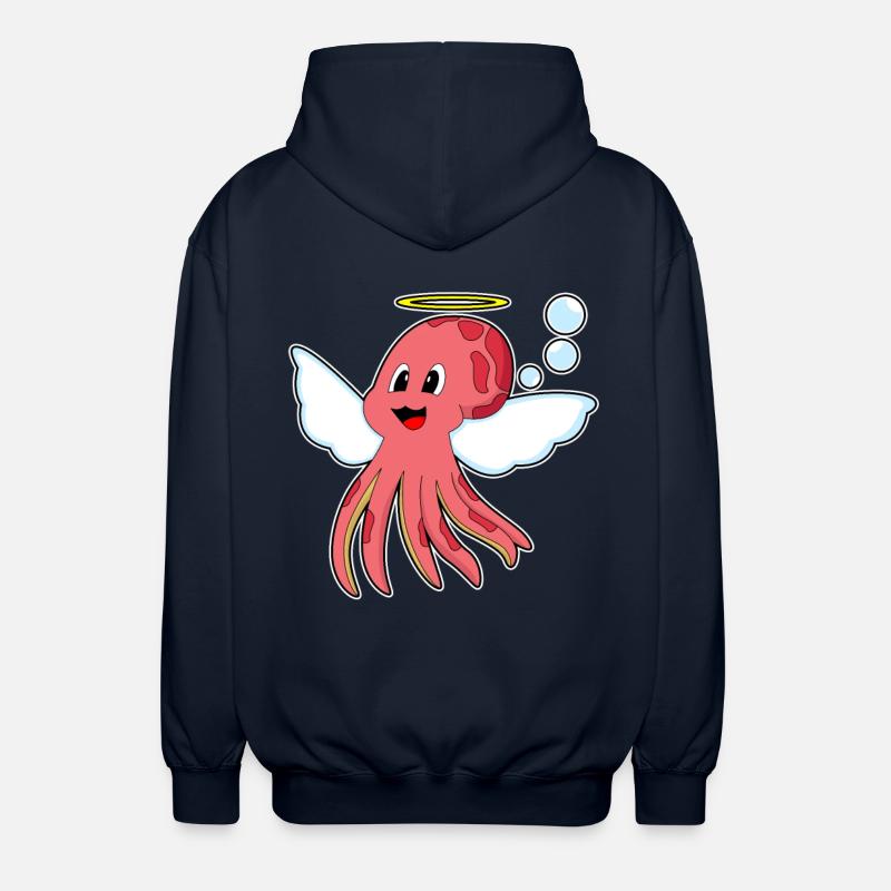 Ailes d’ange de pieuvre - Veste à capuche unisexe - marine