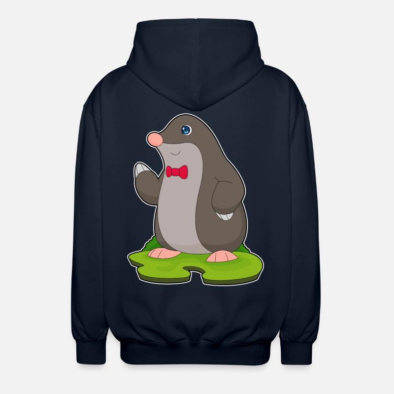 Noeud papillon Mole Gentleman - Veste à capuche unisexe - marine