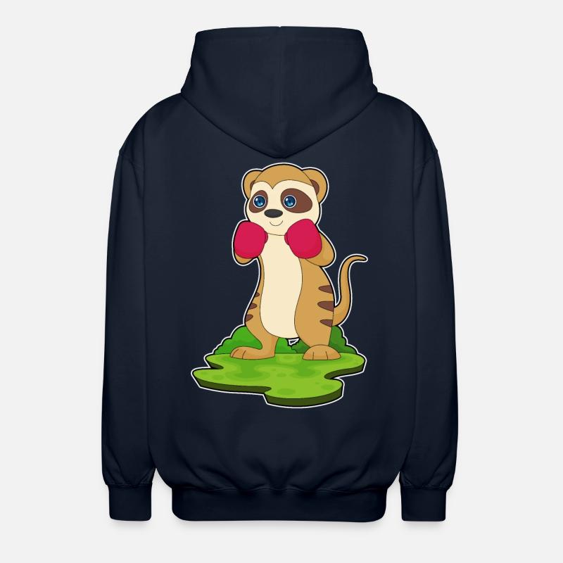 Gants de boxe Meerkat Boxer - Veste à capuche unisexe - marine
