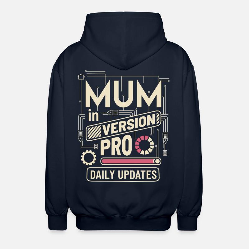 Mama VERSION PRO - Unisex Kapuzenjacke - Navy