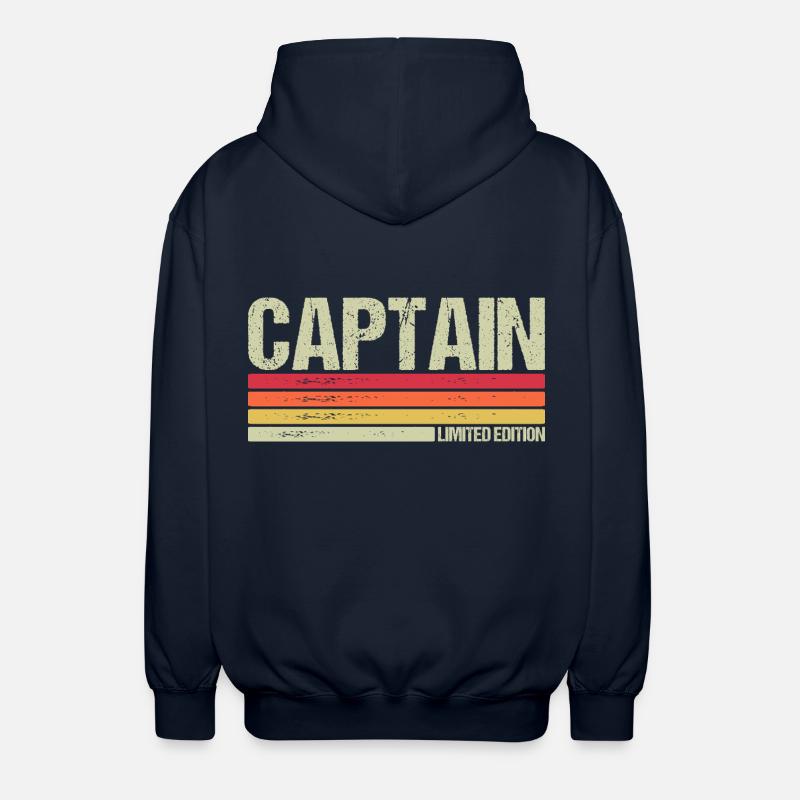 Captain - Unisex Kapuzenjacke - Navy