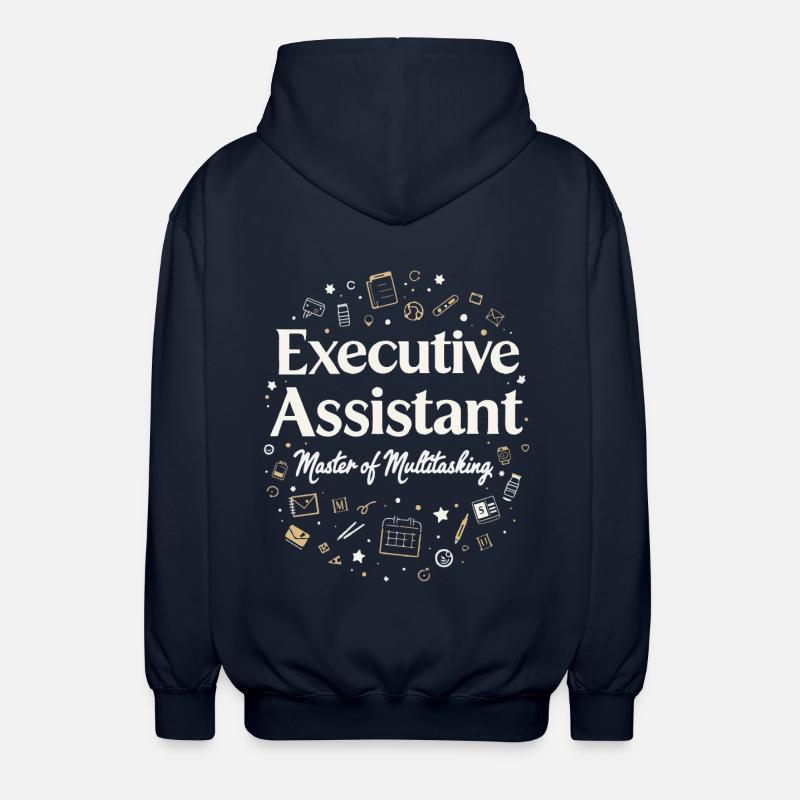 Assistent der Geschäftsführung Multitasking Expert - Unisex Kapuzenjacke - Navy