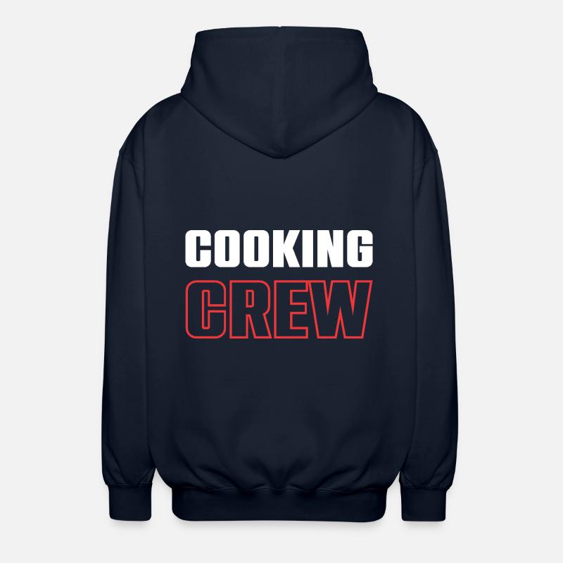 Cooking Crew - Unisex Kapuzenjacke - Navy