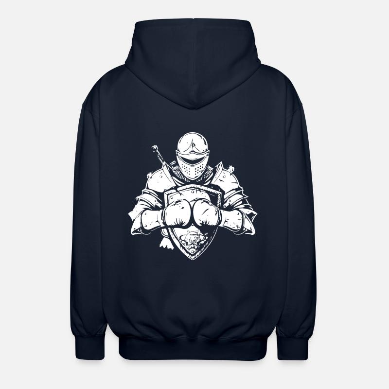 Knight Boxer Boxe MMA - Veste à capuche unisexe - marine
