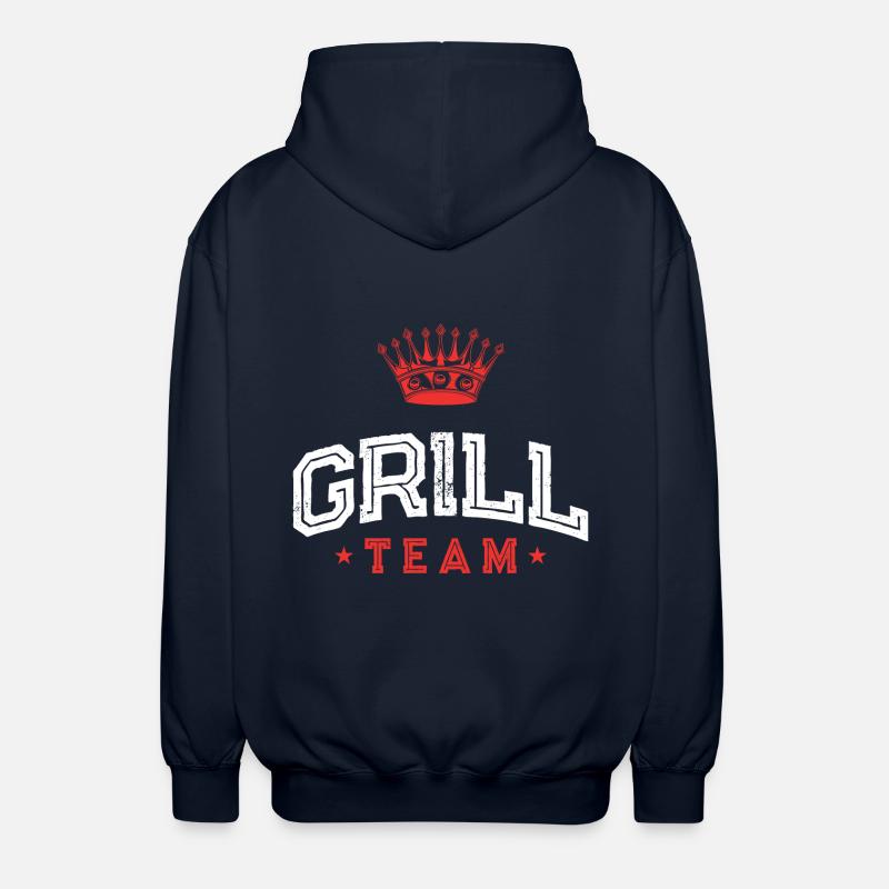 Équipe Grill - Veste à capuche unisexe - marine
