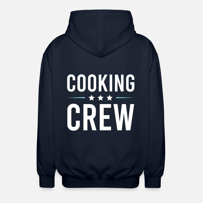 Équipe de cuisine - Veste à capuche unisexe - marine