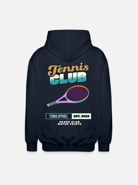 Tennis Club Grand Slam 2023 - Unisex Kapuzenjacke - Navy