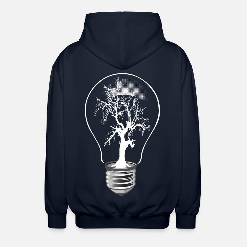 Tree light - Veste à capuche unisexe - marine