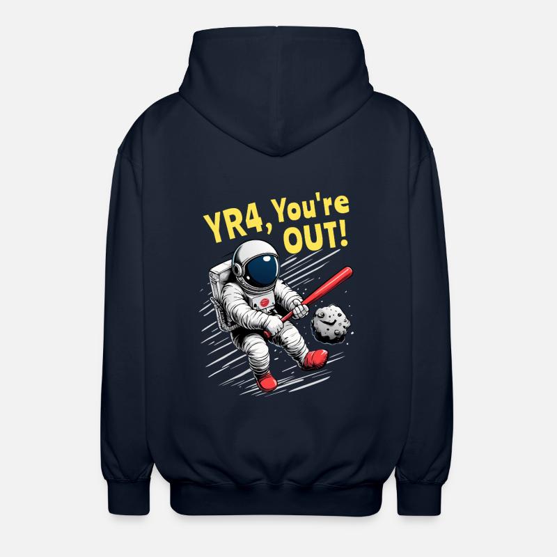 Astéroïde R4 2032 - Défense spatiale - Veste à capuche unisexe - marine