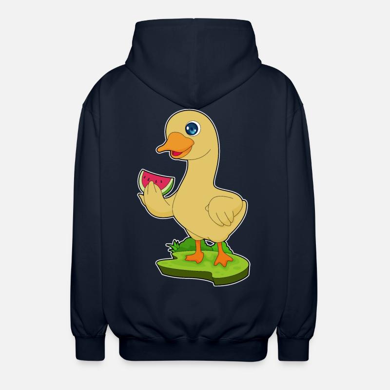 Canard Pastèque - Veste à capuche unisexe - marine