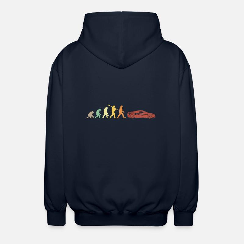 Auto De Sport Evolution - Unisex Kapuzenjacke - Navy