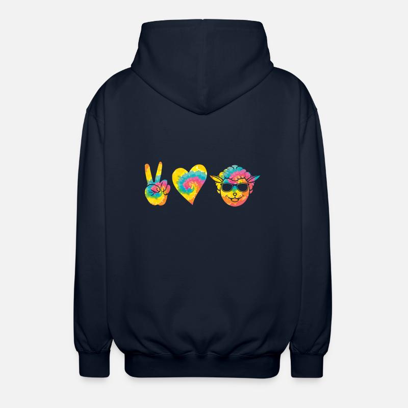 Schäfer Schaf - Unisex Kapuzenjacke - Navy