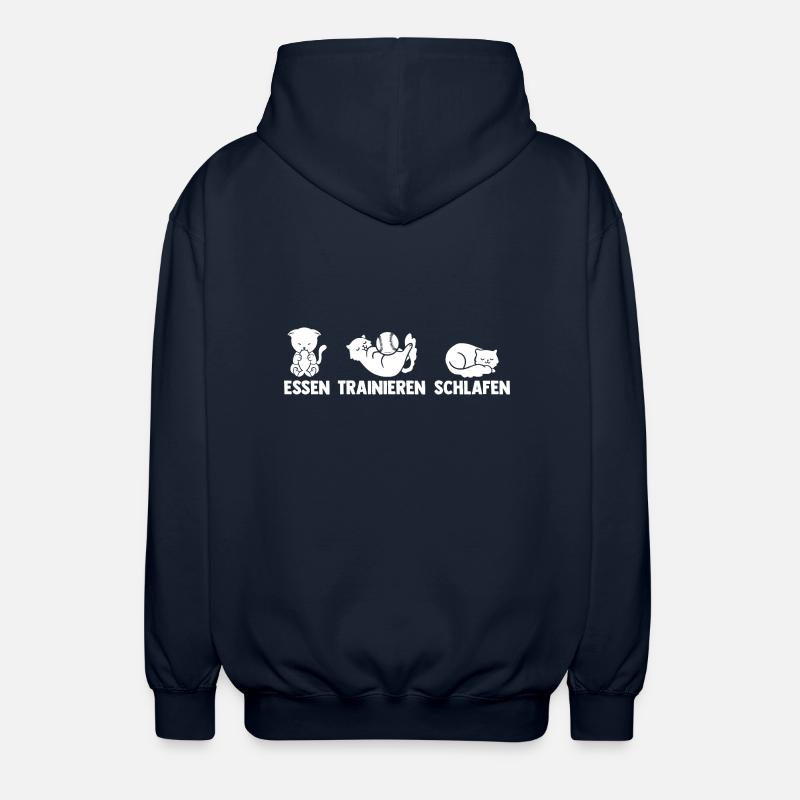 Joueur de baseball Baseball - Veste à capuche unisexe - marine