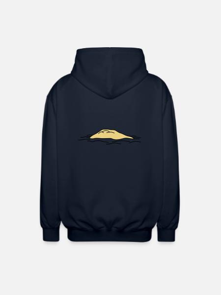 Island - Unisex Hooded Jacket - navy
