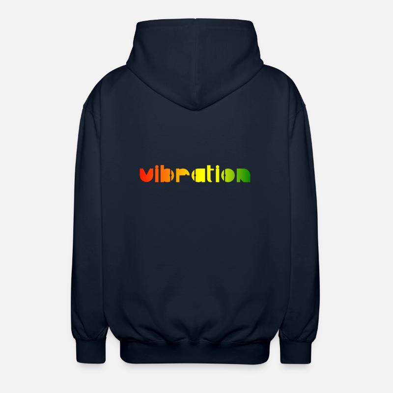Vibration - Reggae - Veste à capuche unisexe - marine