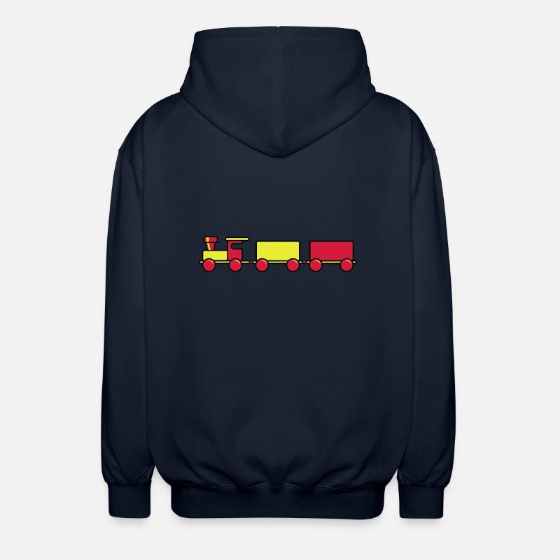 Enfant train jouet - Veste à capuche unisexe - marine