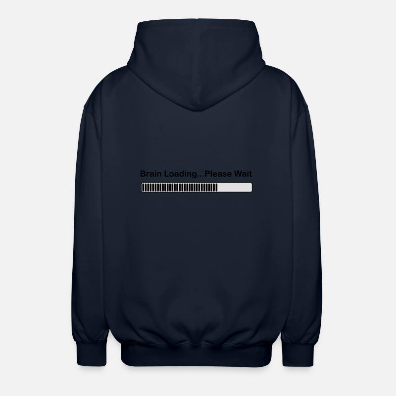 brainloading - Unisex Kapuzenjacke - Navy