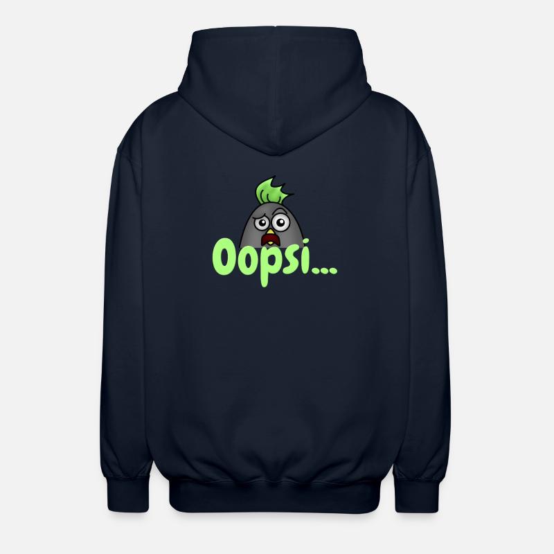Oopsi - Unisex Kapuzenjacke - Navy