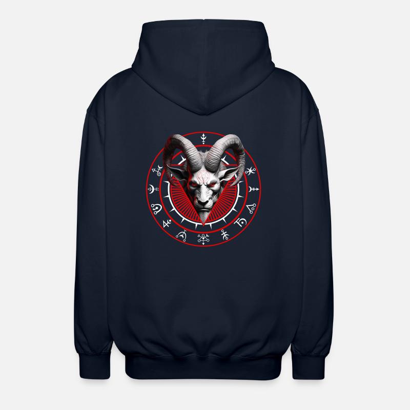Baphomet Sorcery - Unisex Kapuzenjacke - Navy