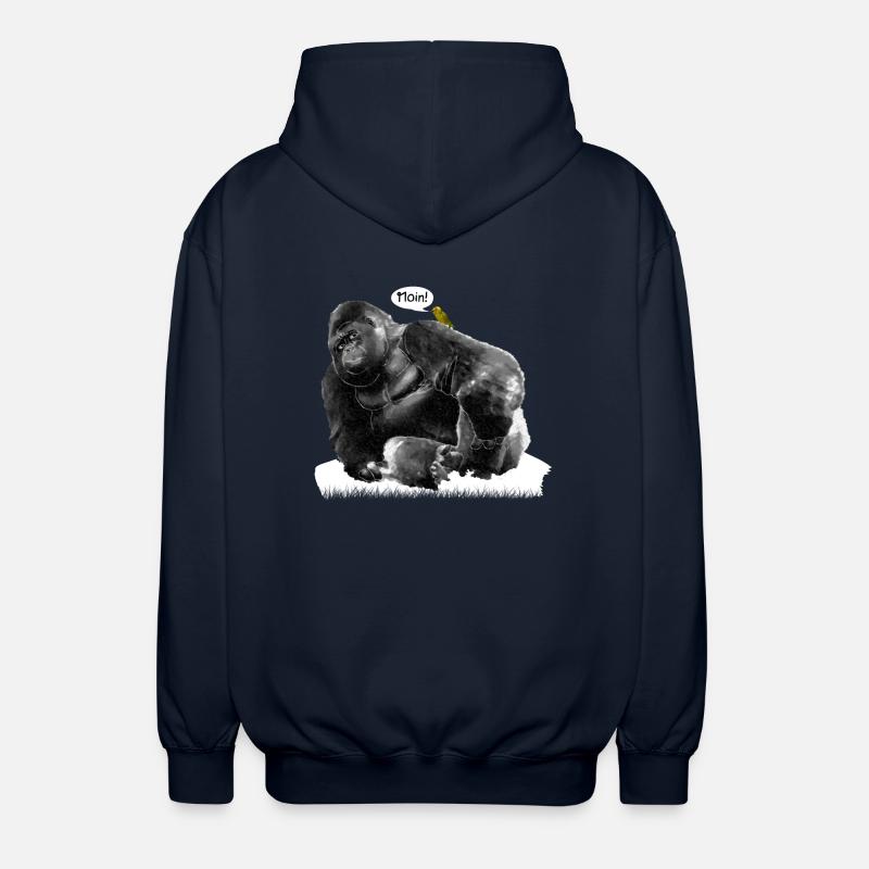 Gorilla - Unisex Kapuzenjacke - Navy