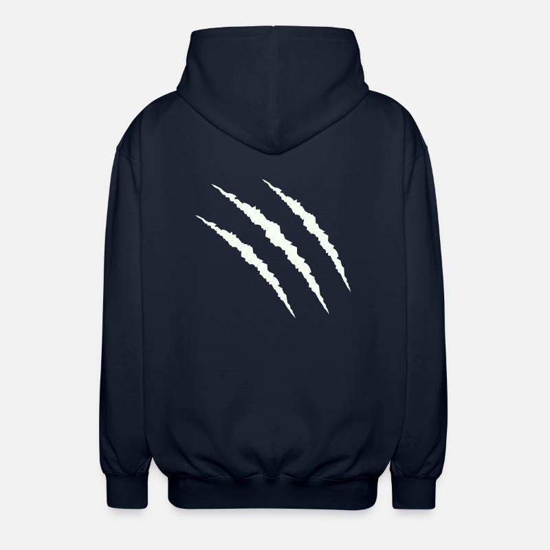 griffe - Veste à capuche unisexe - marine