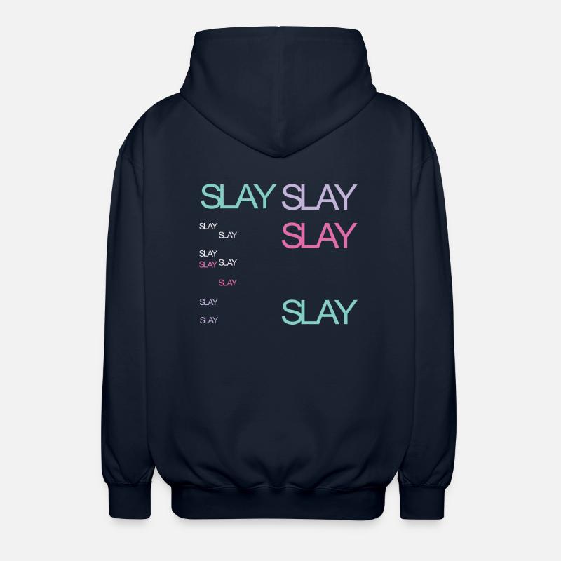 Slay - Unisex Kapuzenjacke - Navy