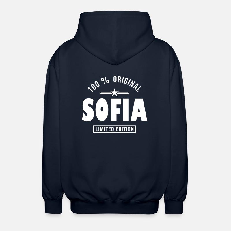 Sofia, sofia - Veste à capuche unisexe - marine