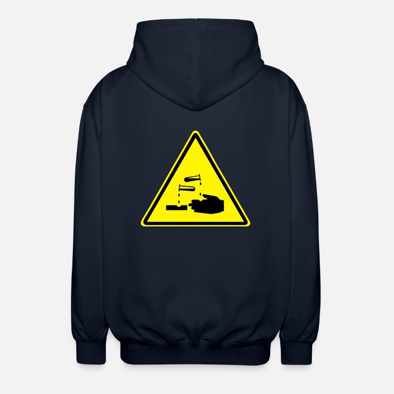 Vorsicht Ätzend! - Unisex Kapuzenjacke - Navy
