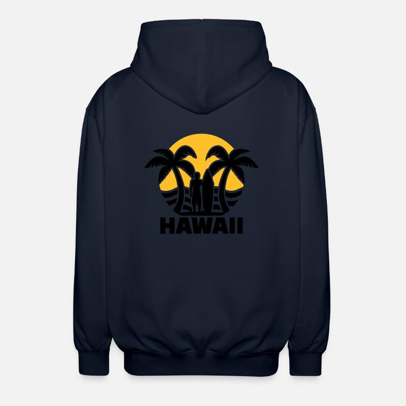 Hawaii - Veste à capuche unisexe - marine