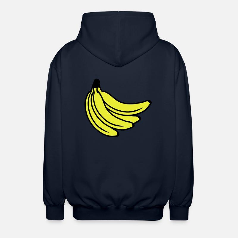 Bananas Bunch - Veste à capuche unisexe - marine