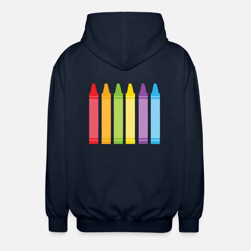 Stifte - Unisex Kapuzenjacke - Navy